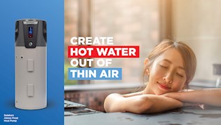 woman relaxing in hot bath using atmos frost heat pump